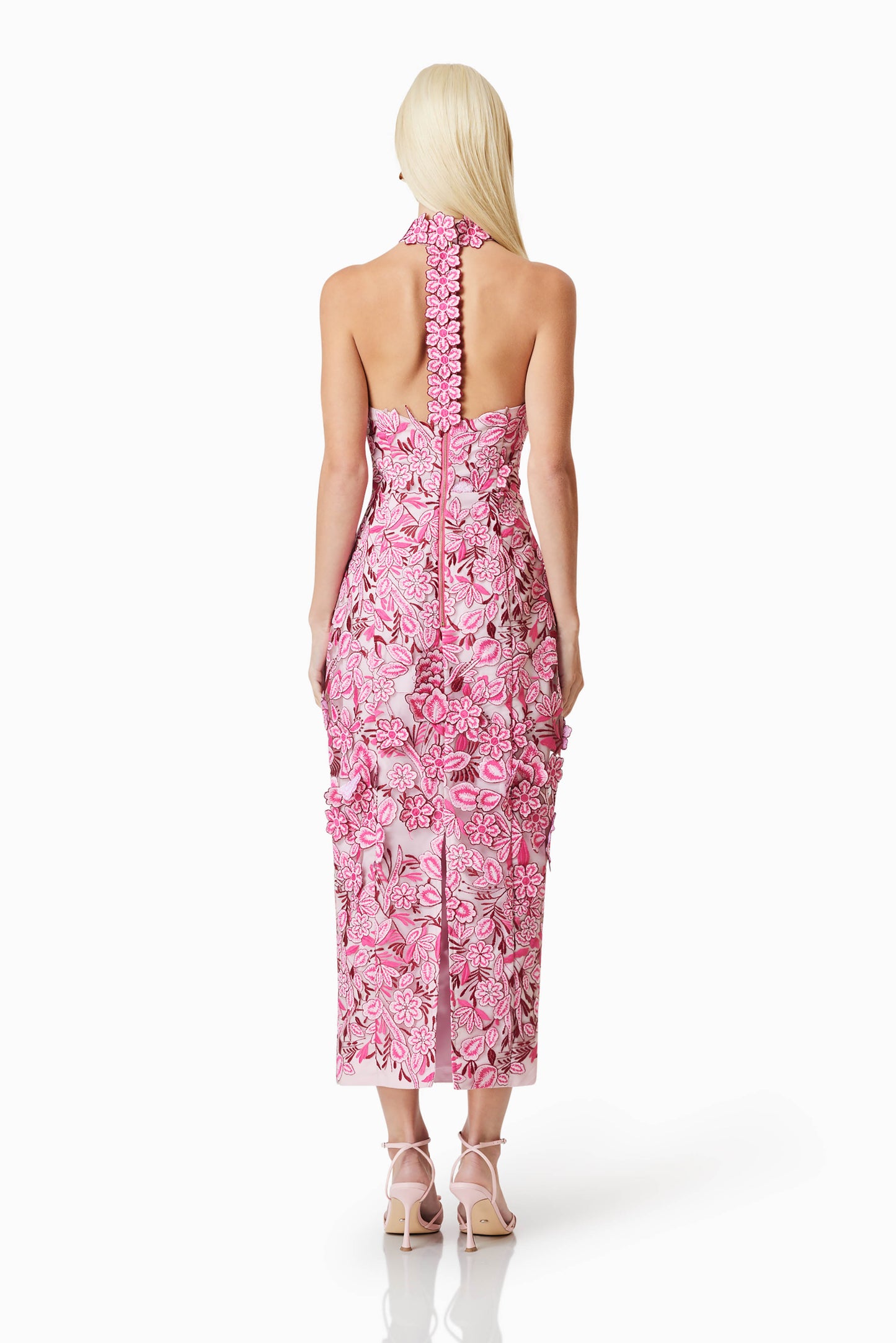 OMR x ELLIATT: Roseate Cocktail Midi Dress